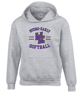 Hydro-Eakly HS Softball Curve - Unisex Hoodie