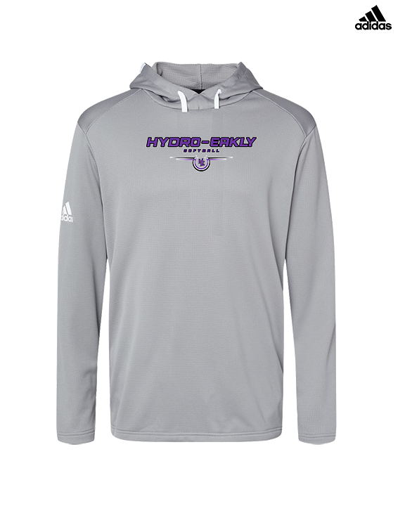 Hydro-Eakly HS Softball Design - Mens Adidas Hoodie