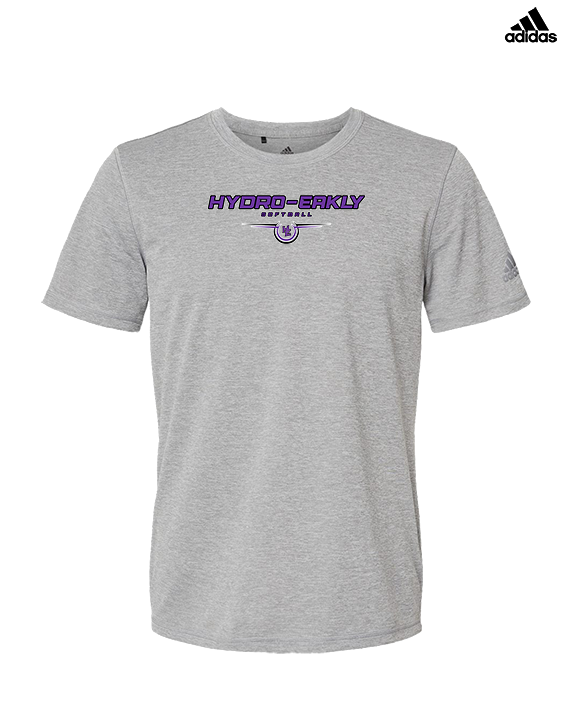 Hydro-Eakly HS Softball Design - Mens Adidas Performance Shirt