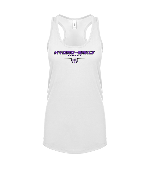 Hydro-Eakly HS Softball Design - Womens Tank Top