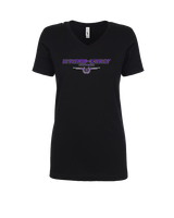 Hydro-Eakly HS Softball Design - Womens Vneck