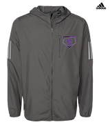 Hydro-Eakly HS Softball Plate - Mens Adidas Full Zip Jacket