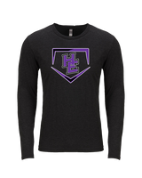 Hydro-Eakly HS Softball Plate - Tri-Blend Long Sleeve