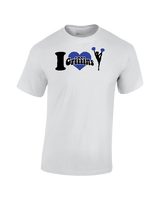Gateway I Love Cheer - Cotton T-Shirt