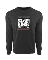 Indiana University Best Buddies Back - Crewneck Sweatshirt