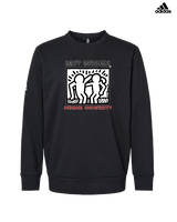 Indiana University Best Buddies Back - Mens Adidas Crewneck