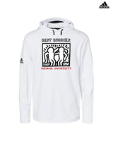 Indiana University Best Buddies Back - Mens Adidas Hoodie