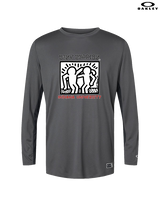 Indiana University Best Buddies Back - Mens Oakley Longsleeve