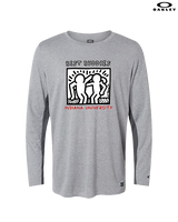 Indiana University Best Buddies Back - Mens Oakley Longsleeve