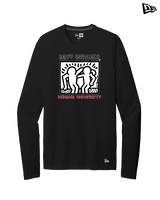 Indiana University Best Buddies Back - New Era Performance Long Sleeve