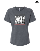 Indiana University Best Buddies Back - Womens Adidas Performance Shirt