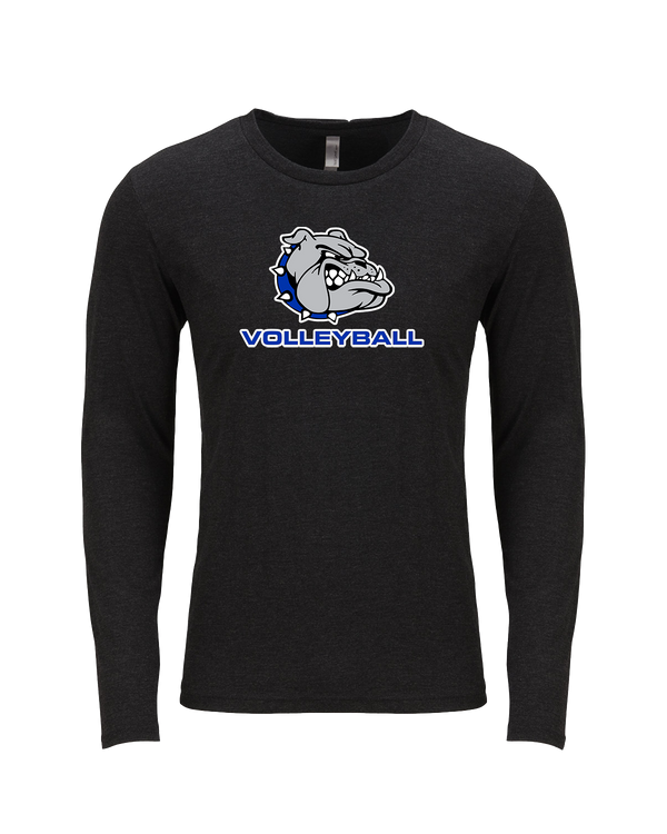 Ionia HS Volleyball Logo - Tri Blend Long Sleeve