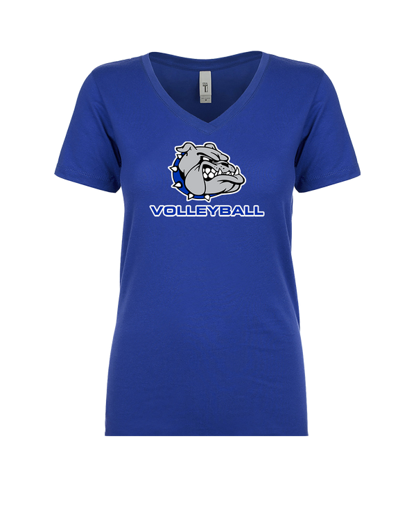 Ionia HS Volleyball Logo - Womens V-Neck