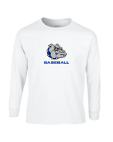 Ionia HS Baseball Logo - Mens Basic Cotton Long Sleeve