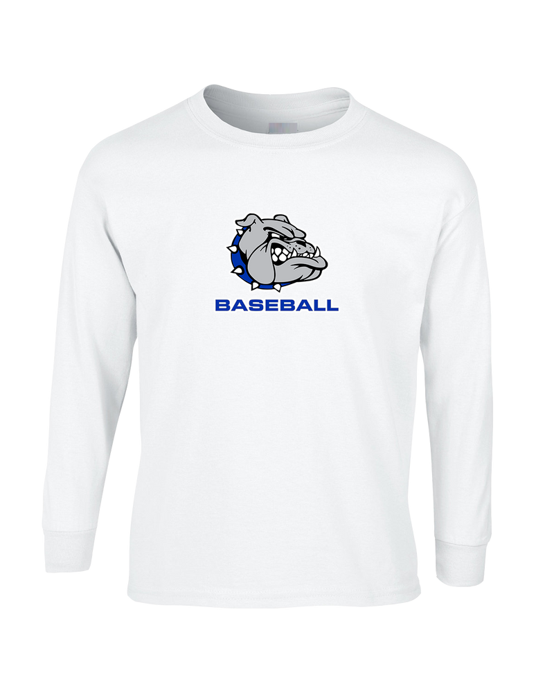 Ionia HS Baseball Logo - Mens Basic Cotton Long Sleeve