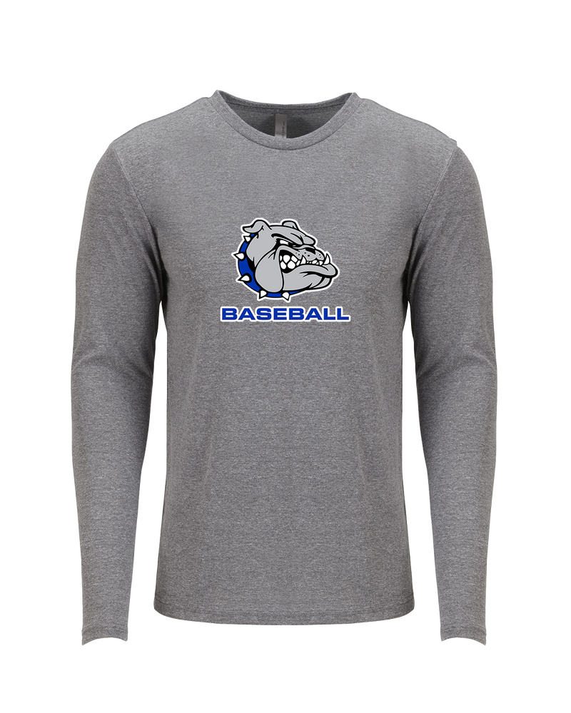 Ionia HS Baseball Logo - Tri Blend Long Sleeve