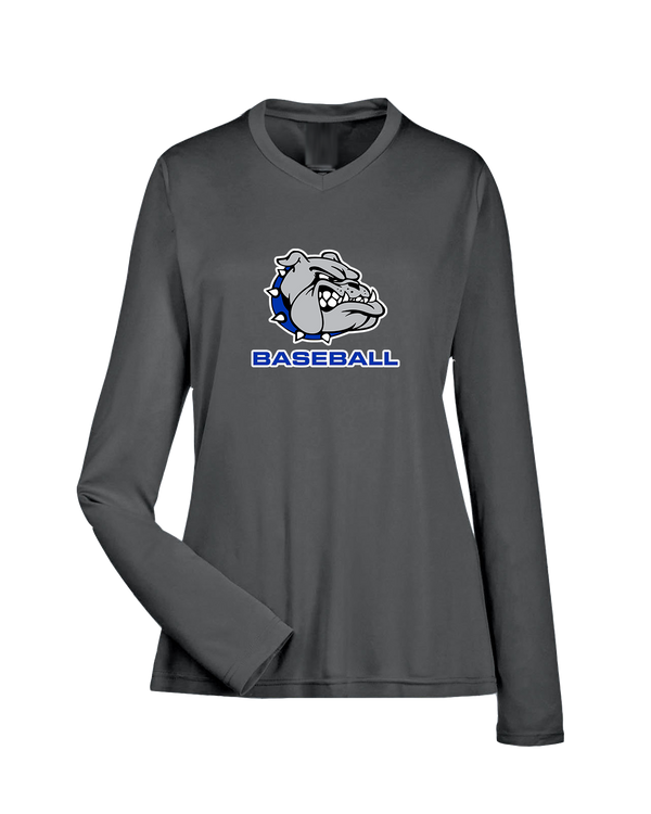 Ionia HS Baseball Logo - Womens Performance Long Sleeve