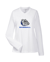 Ionia HS Baseball Logo - Womens Performance Long Sleeve