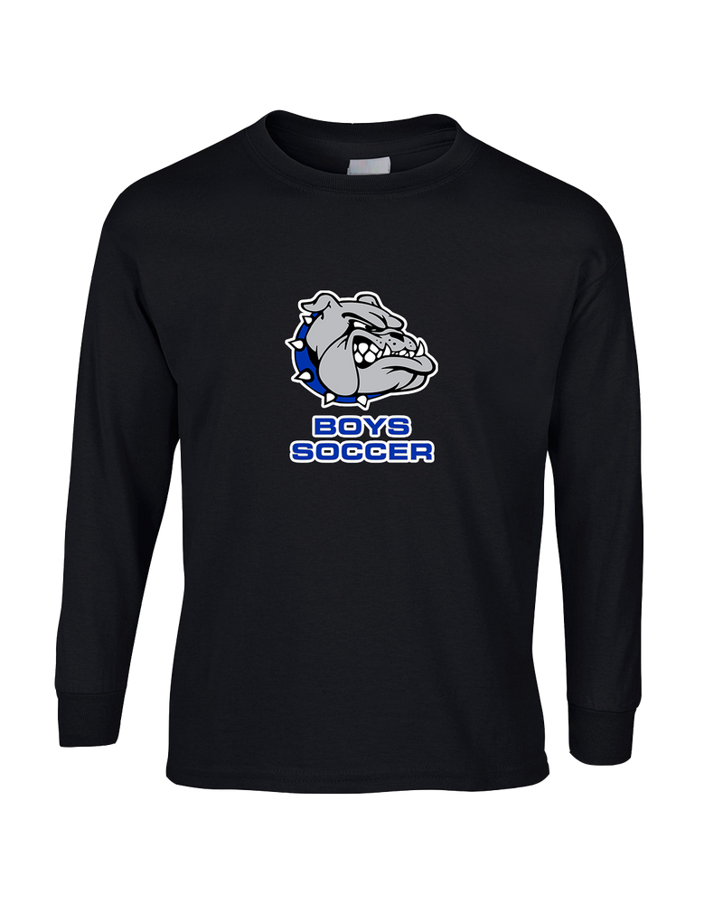 Ionia HS Boys Soccer Logo - Mens Basic Cotton Long Sleeve