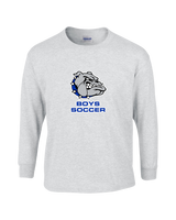 Ionia HS Boys Soccer Logo - Mens Basic Cotton Long Sleeve