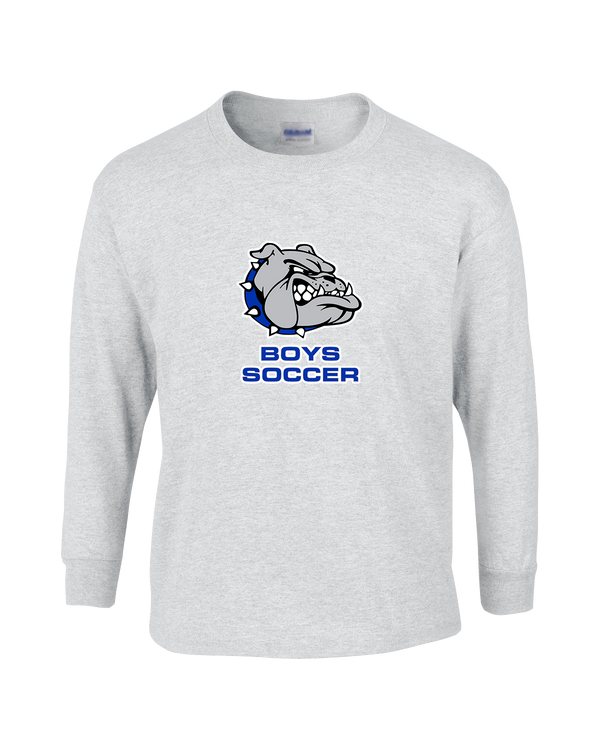 Ionia HS Boys Soccer Logo - Mens Basic Cotton Long Sleeve