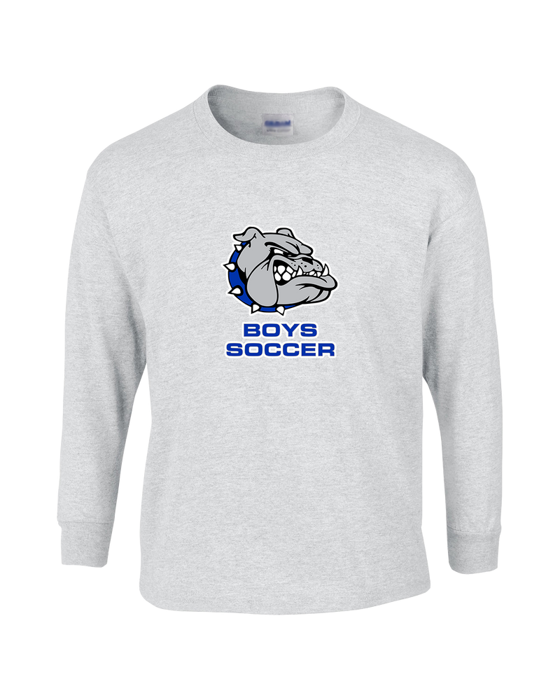 Ionia HS Boys Soccer Logo - Mens Basic Cotton Long Sleeve