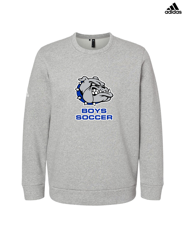 Ionia HS Boys Soccer Logo - Adidas Fleece Crewneck Sweatshirt