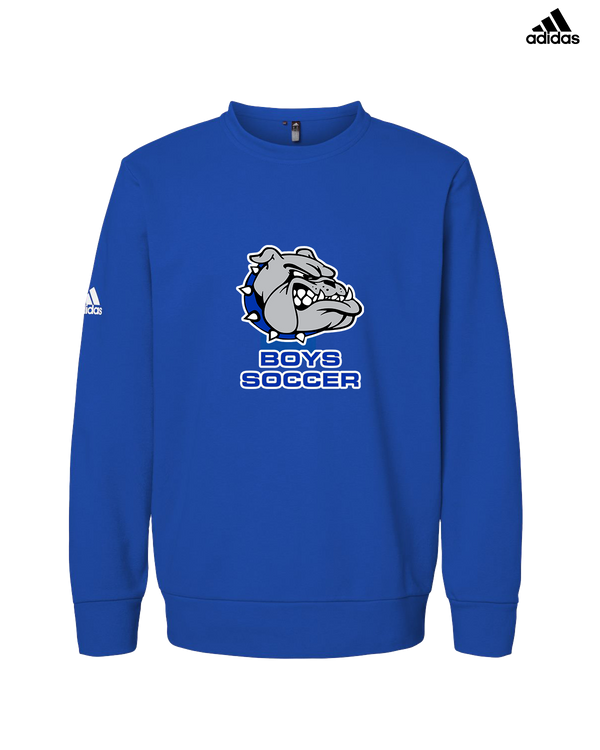 Ionia HS Boys Soccer Logo - Adidas Fleece Crewneck Sweatshirt
