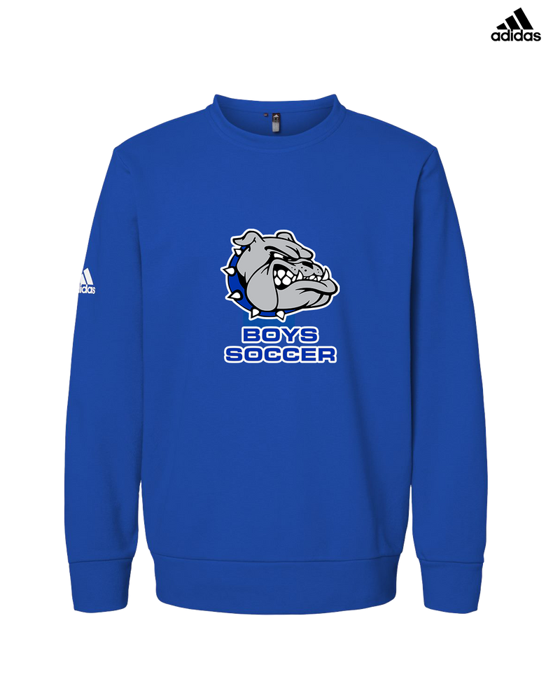 Ionia HS Boys Soccer Logo - Adidas Fleece Crewneck Sweatshirt