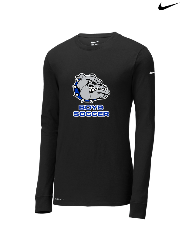 Ionia HS Boys Soccer Logo - Nike Dri-Fit Poly Long Sleeve