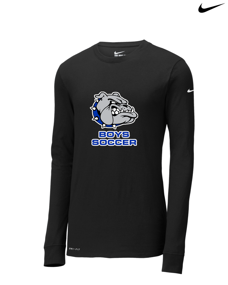 Ionia HS Boys Soccer Logo - Nike Dri-Fit Poly Long Sleeve