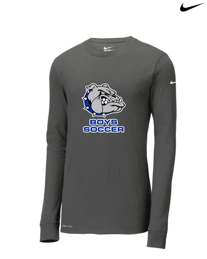 Ionia HS Boys Soccer Logo - Nike Dri-Fit Poly Long Sleeve