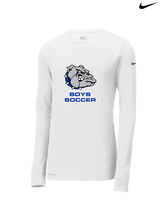 Ionia HS Boys Soccer Logo - Nike Dri-Fit Poly Long Sleeve
