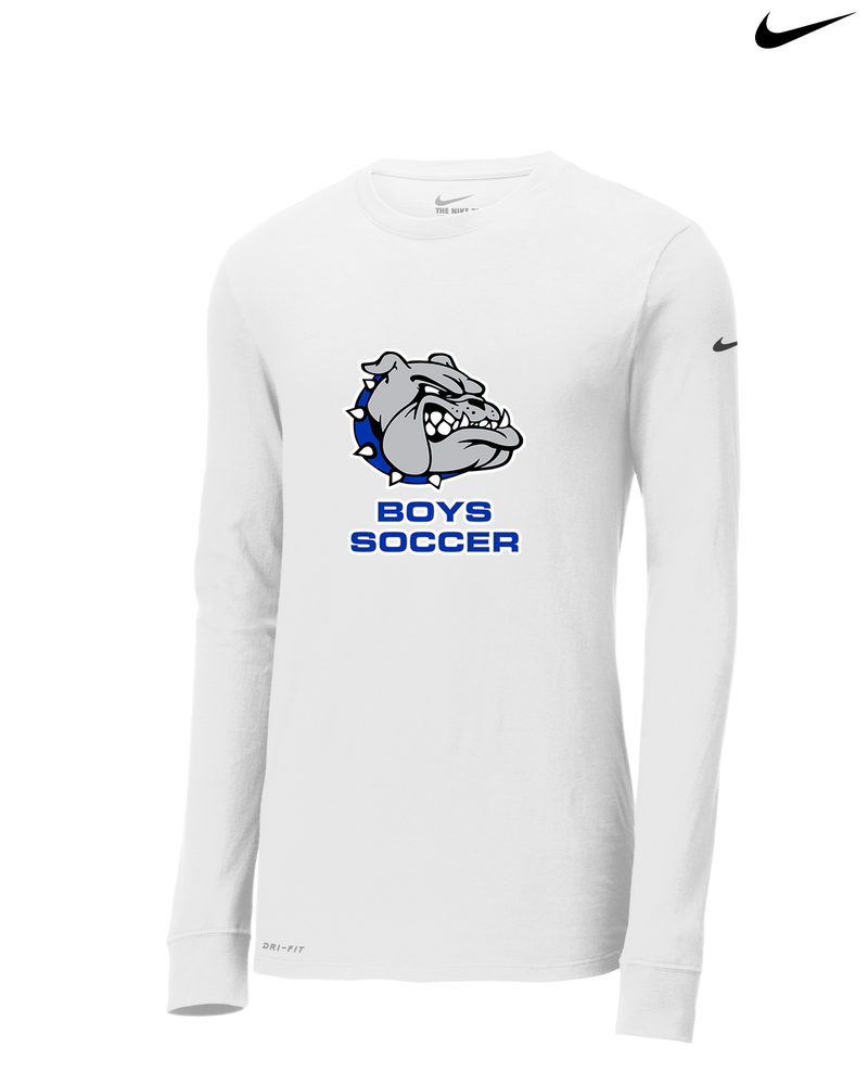 Ionia HS Boys Soccer Logo - Nike Dri-Fit Poly Long Sleeve