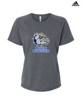 Ionia HS Boys Soccer Logo - Adidas Women's Blended T-Shirt