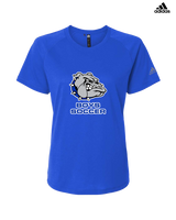 Ionia HS Boys Soccer Logo - Adidas Women's Blended T-Shirt