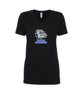 Ionia HS Boys Soccer Logo - Womens V-Neck