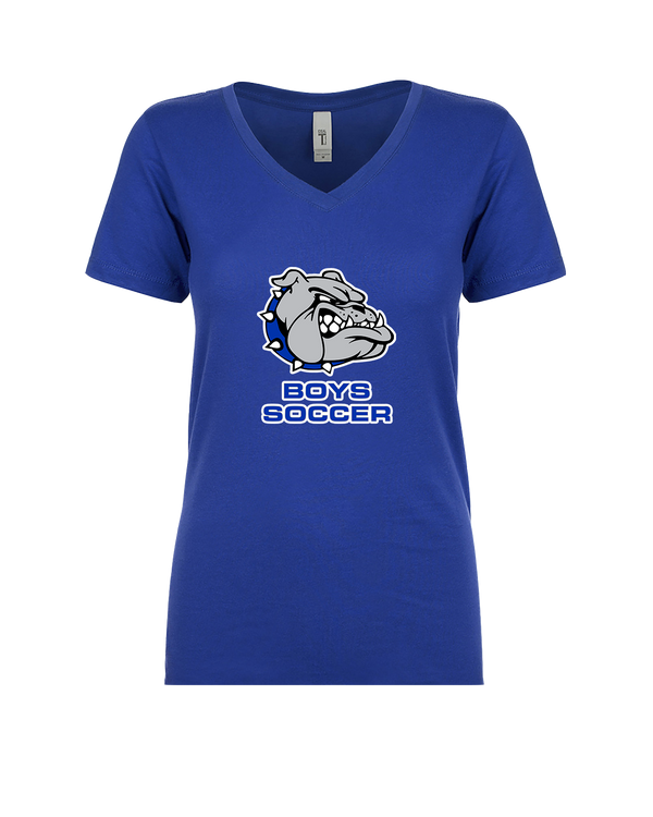 Ionia HS Boys Soccer Logo - Womens V-Neck