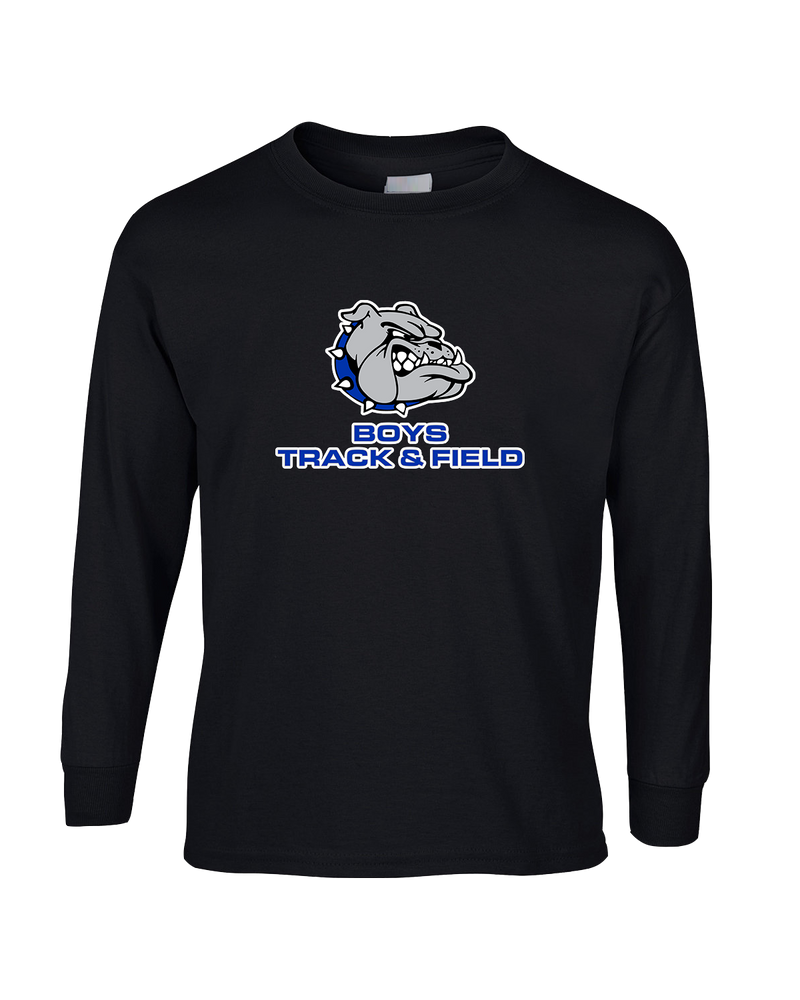 Ionia HS Boys Track and Field Logo - Mens Basic Cotton Long Sleeve