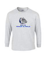 Ionia HS Boys Track and Field Logo - Mens Basic Cotton Long Sleeve
