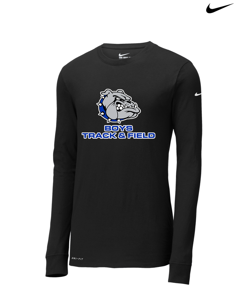 Ionia HS Boys Track and Field Logo - Nike Dri-Fit Poly Long Sleeve