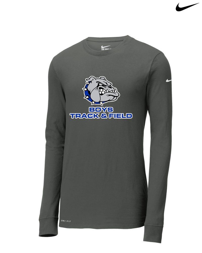 Ionia HS Boys Track and Field Logo - Nike Dri-Fit Poly Long Sleeve