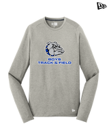 Ionia HS Boys Track and Field Logo - New Era Long Sleeve Crew