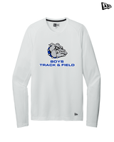 Ionia HS Boys Track and Field Logo - New Era Long Sleeve Crew