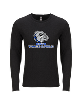 Ionia HS Boys Track and Field Logo - Tri Blend Long Sleeve