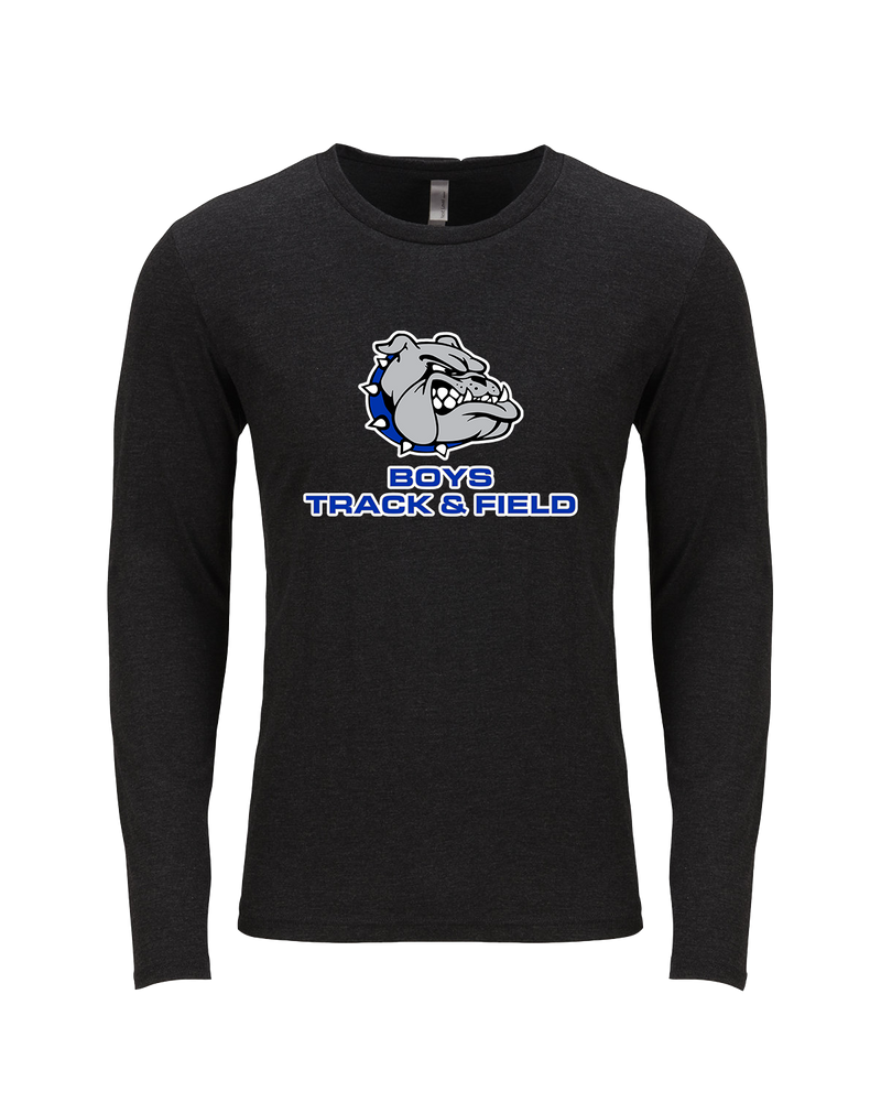 Ionia HS Boys Track and Field Logo - Tri Blend Long Sleeve