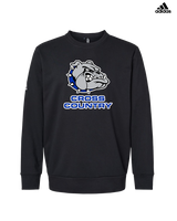 Ionia HS Cross Country - Adidas Fleece Crewneck Sweatshirt