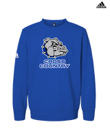Ionia HS Cross Country - Adidas Fleece Crewneck Sweatshirt