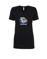 Ionia HS Dance Logo - Womens V-Neck