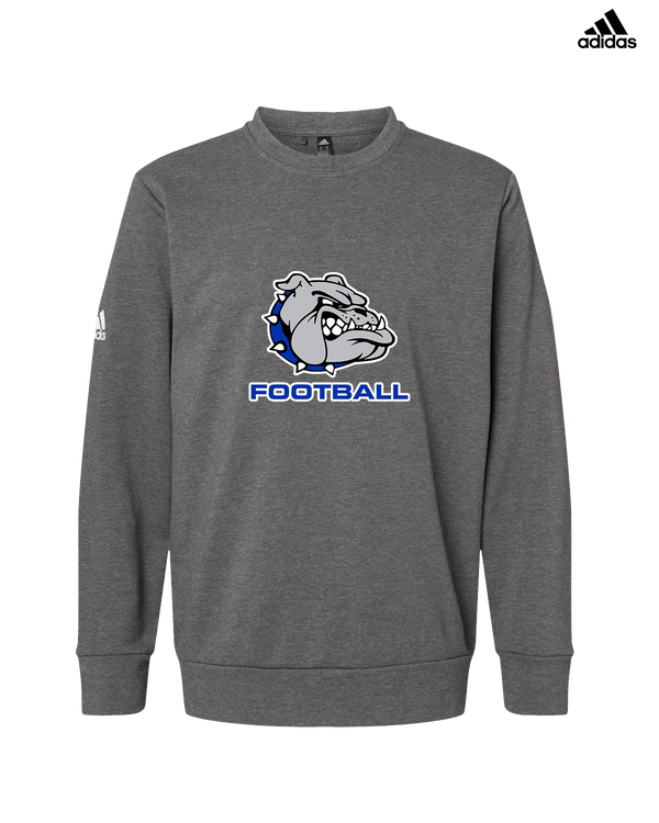 Ionia HS Football Logo - Adidas Fleece Crewneck Sweatshirt
